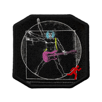 Patch ricamata Patch Vitruviano Rock