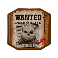 Patch ricamata Patch Wanted