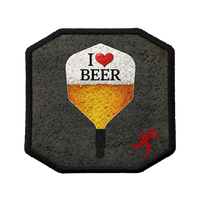 Patch ricamata Patch I Love Beer