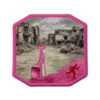 Patch ricamata Patch Pantera Rosa