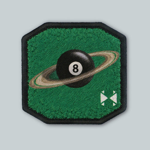 Patch 8 Ball Green Saturn