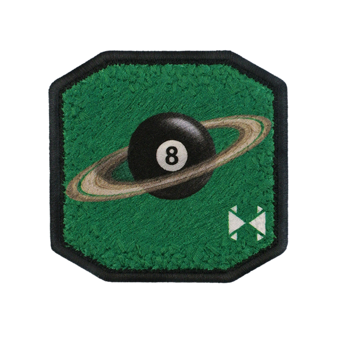 Patch 8 Ball Saturno Verde