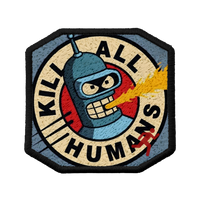 Patch ricamata Patch Kill All Humans