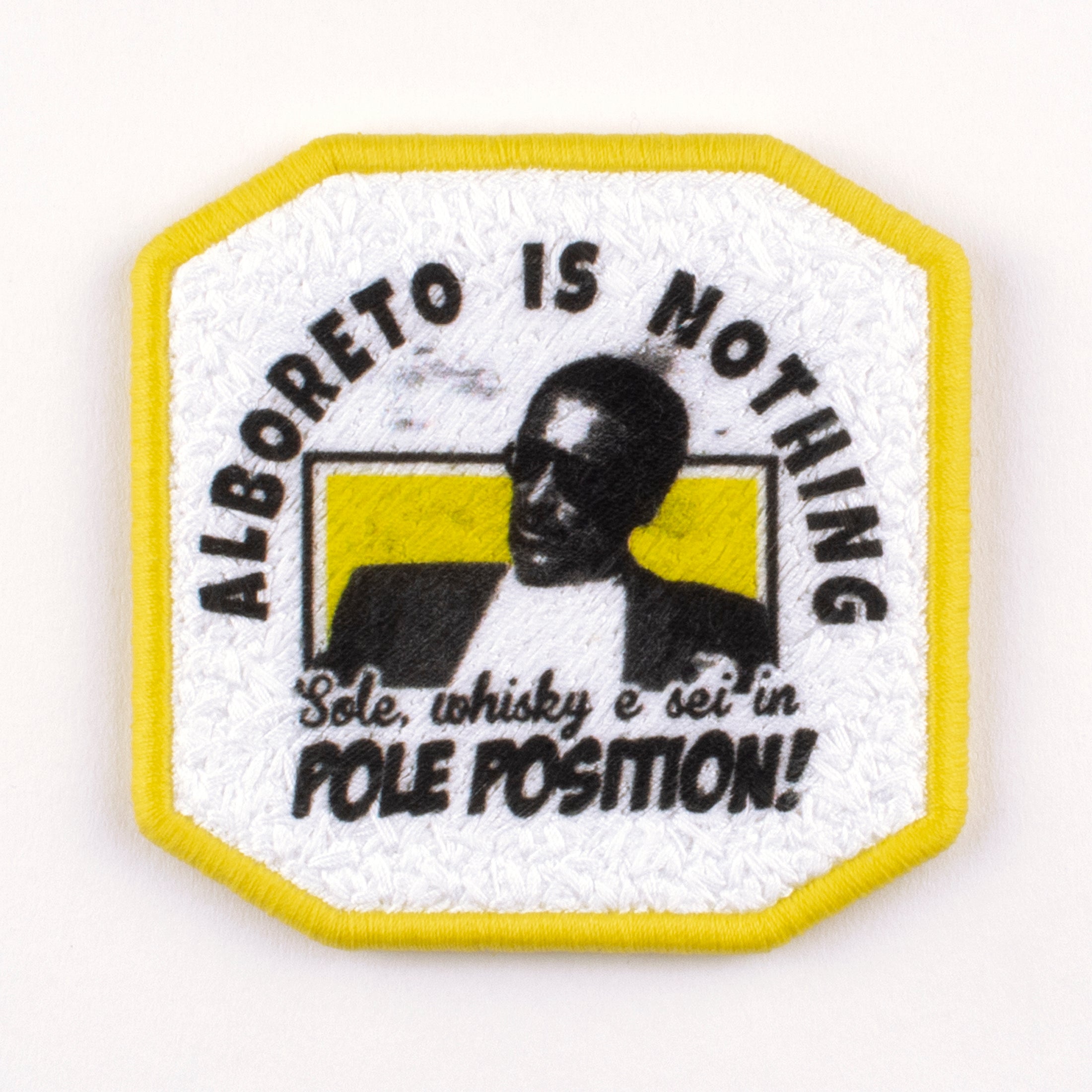 Patch Velcro ALBORETO Ricamata