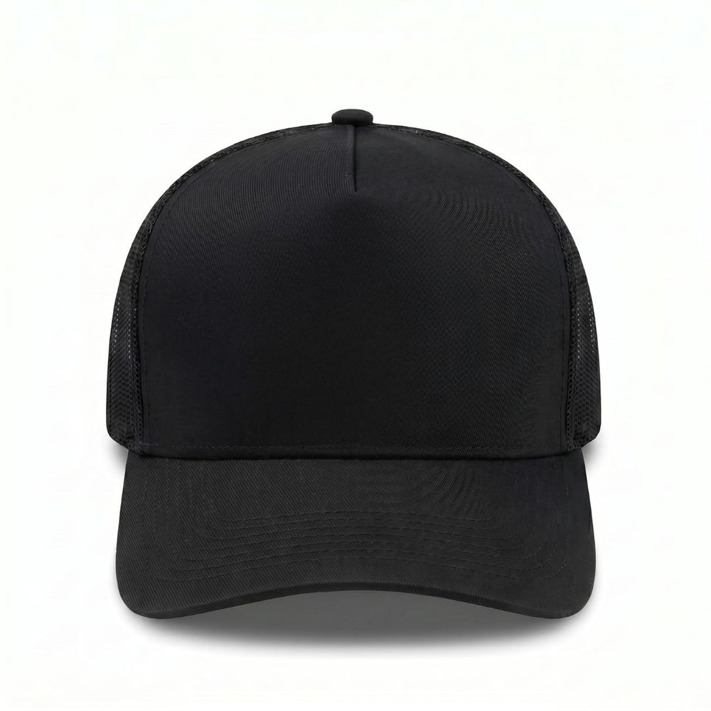 Cappellino TRUCKER TOTAL BLACK template con patch Patch Killer Bunny applicata tramite velcro