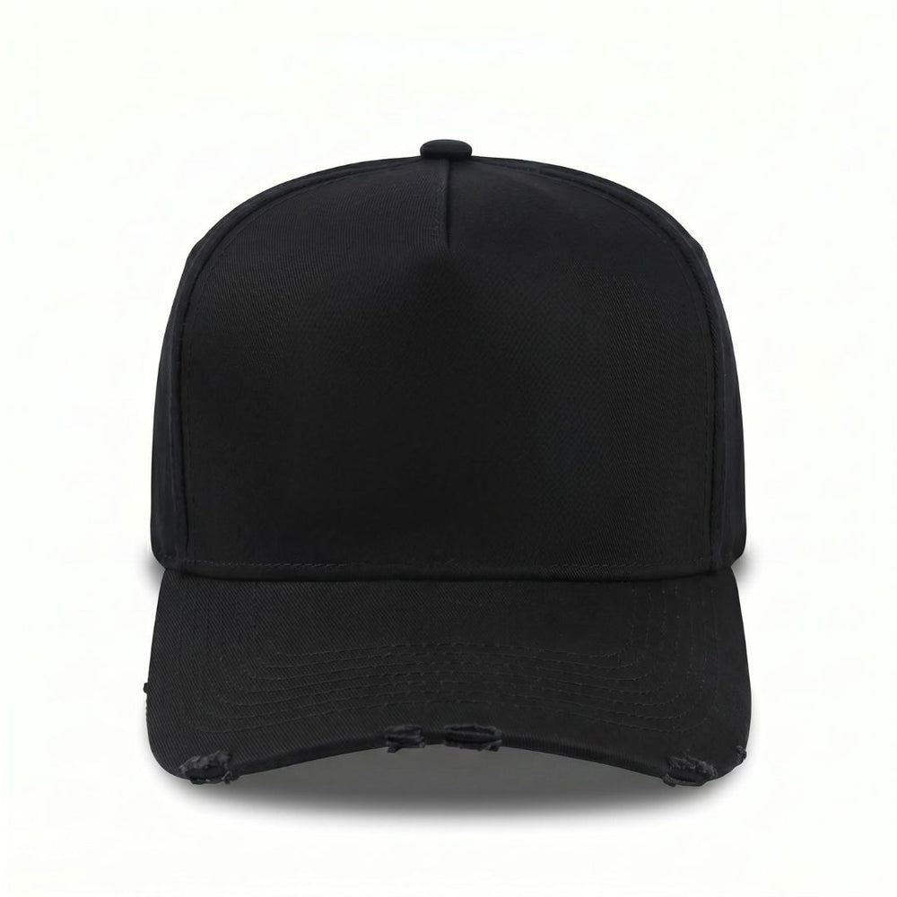 Cappellino BASEBALL WASHED BLACK template con patch Patch Killer Bunny applicata tramite velcro