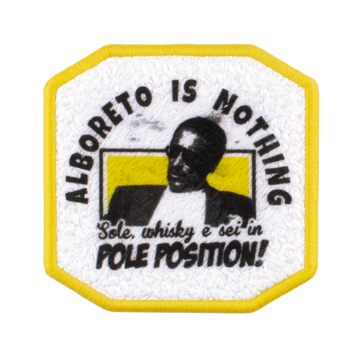 Patch Velcro ALBORETO Ricamata