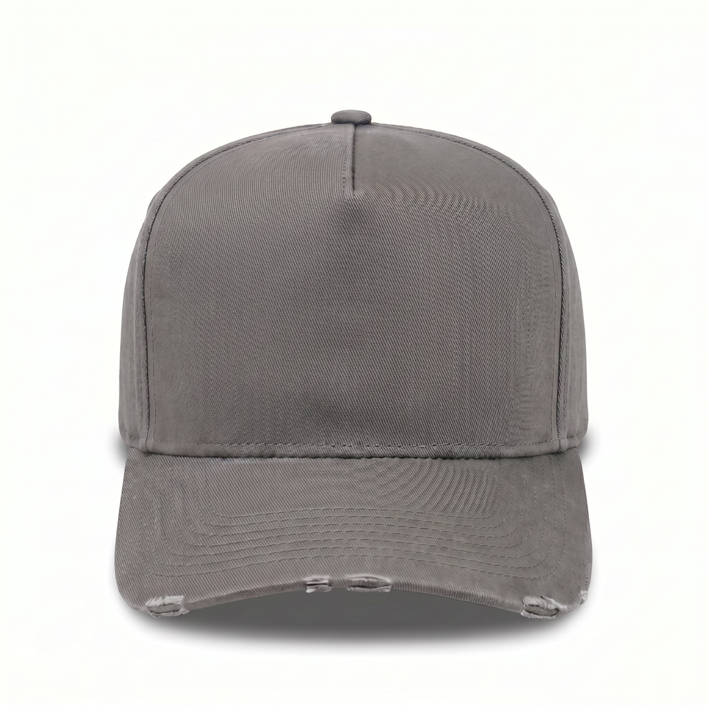 Cappellino BASEBALL WASHED GREY template con patch Patch Killer Bunny applicata tramite velcro
