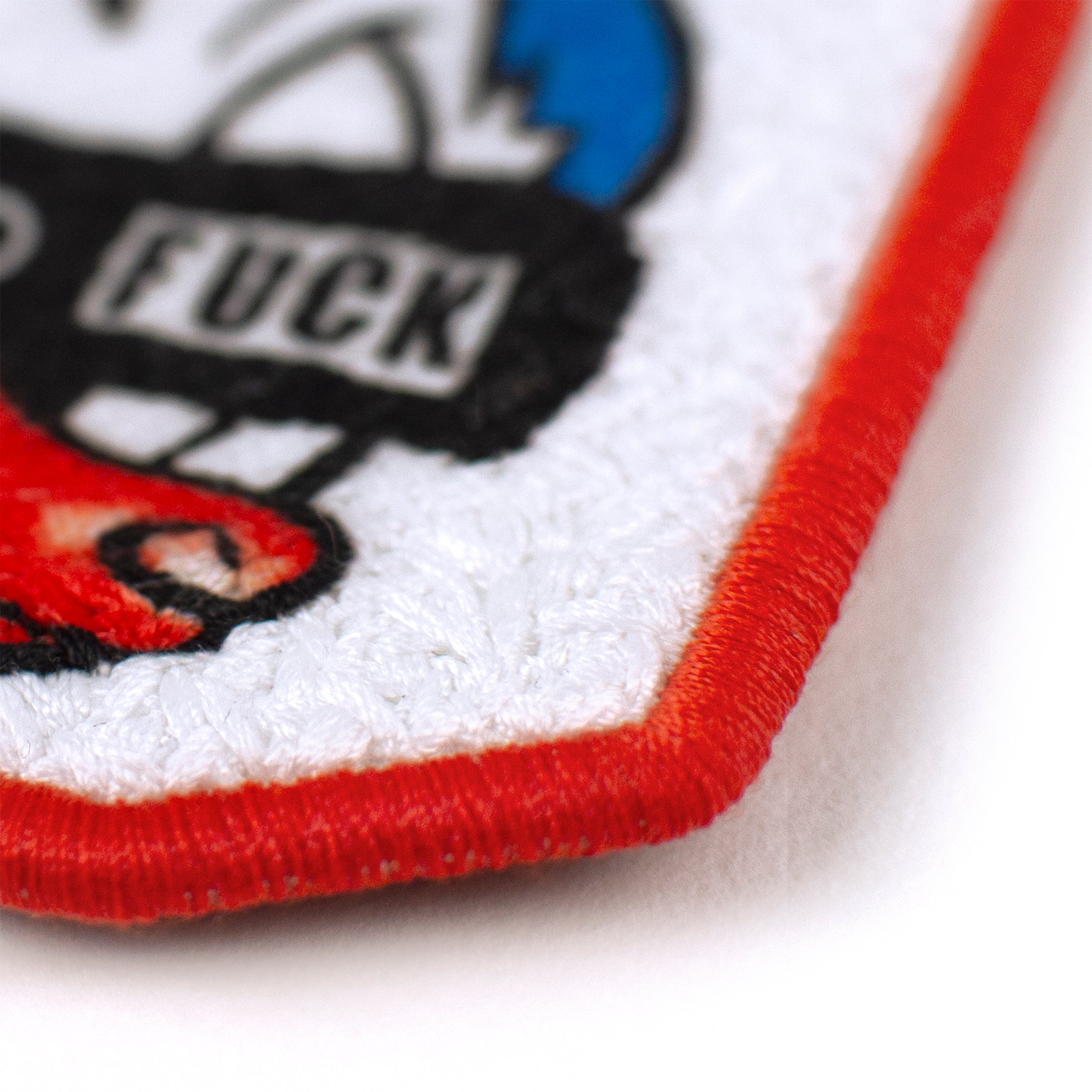 Patch Velcro DONALD FUCK Ricamata