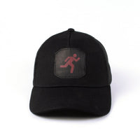 Base cappellino TRUCKER TOTAL BLACK template