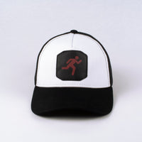 Base cappellino TRUCKER BLACK-WHITE template