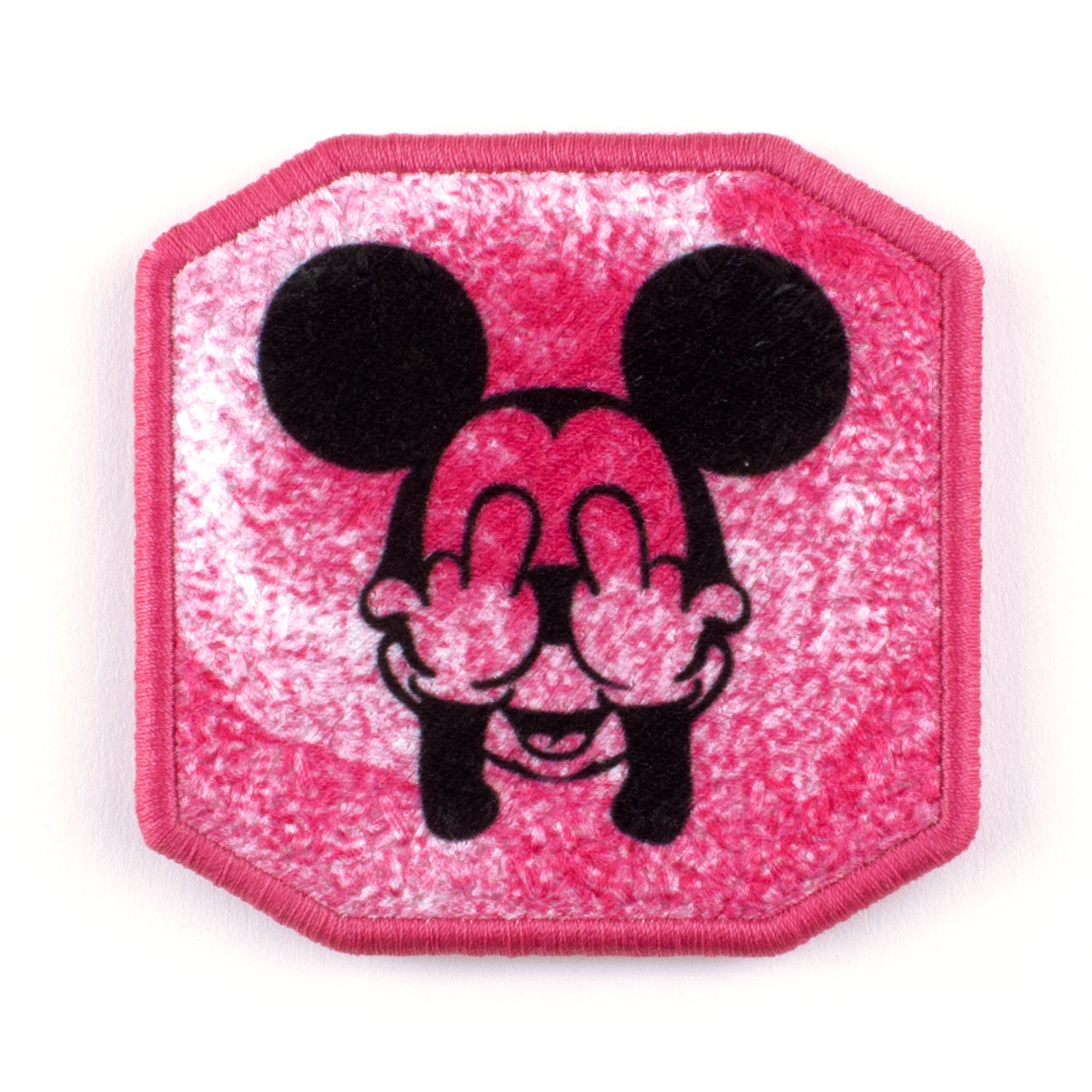 Patch Velcro MICKEY MOUSE Ricamata