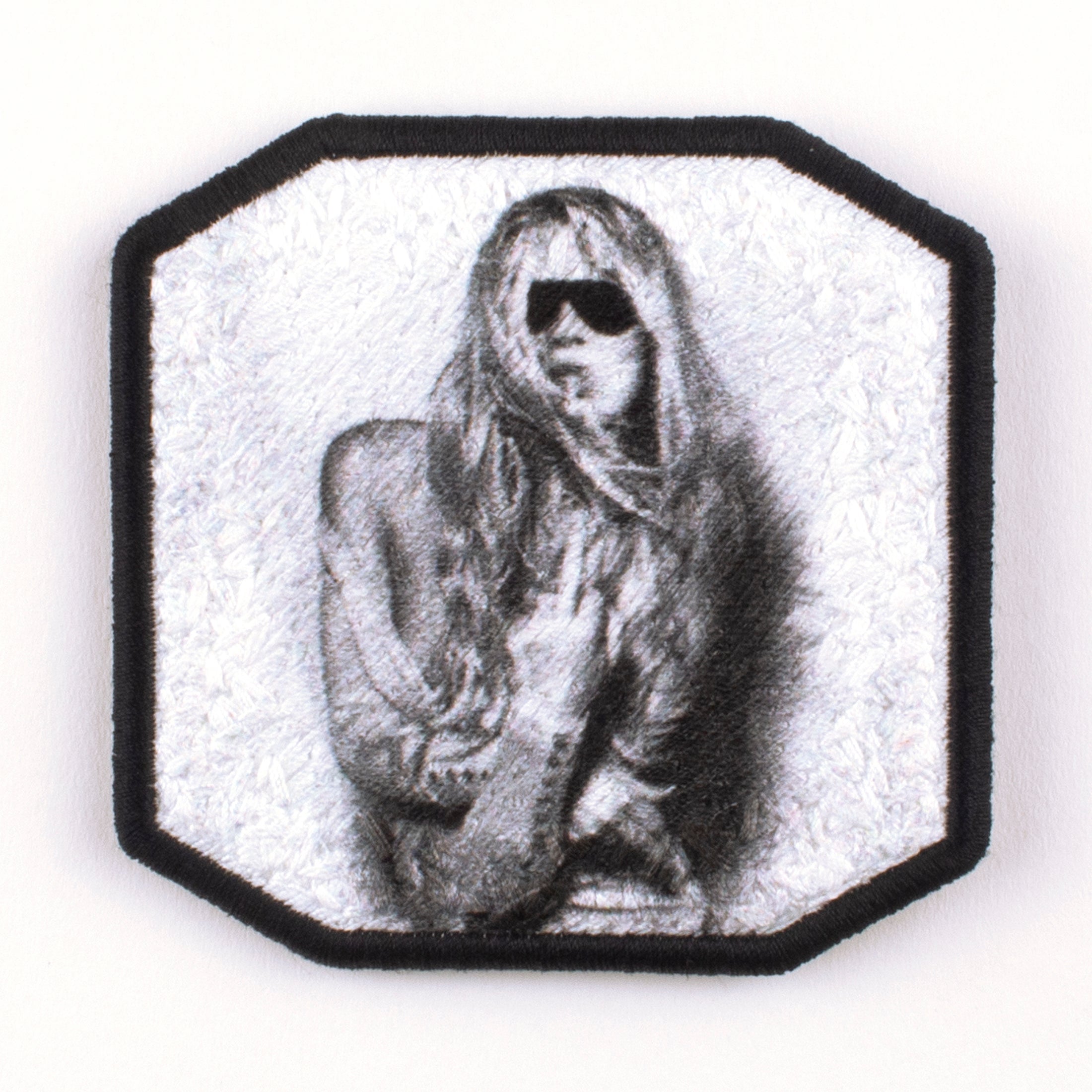Patch Velcro FUCK Ricamata