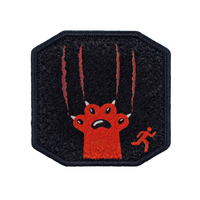 Patch ricamata Patch Little Cat - Black