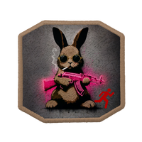 Patch ricamata Patch Killer Bunny