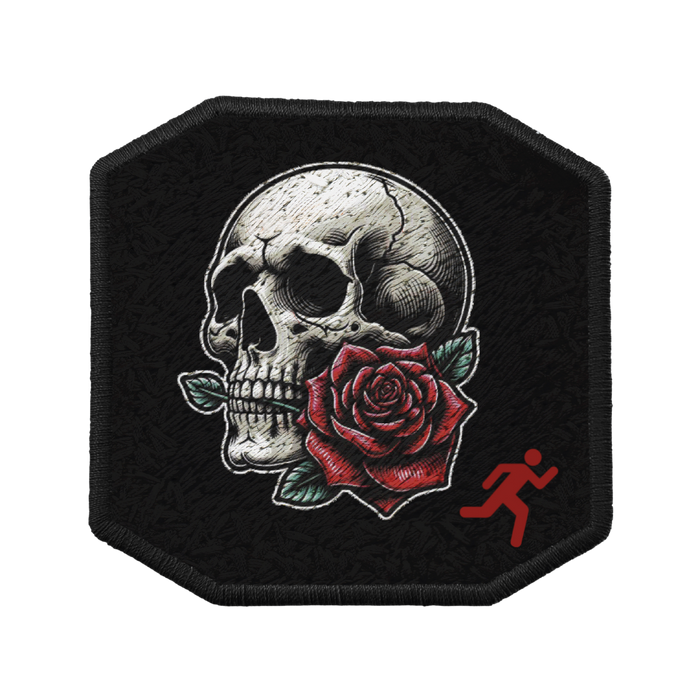 Patch Skull Rose