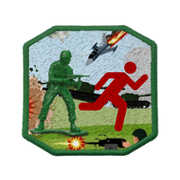 Patch ricamata Patch War Games