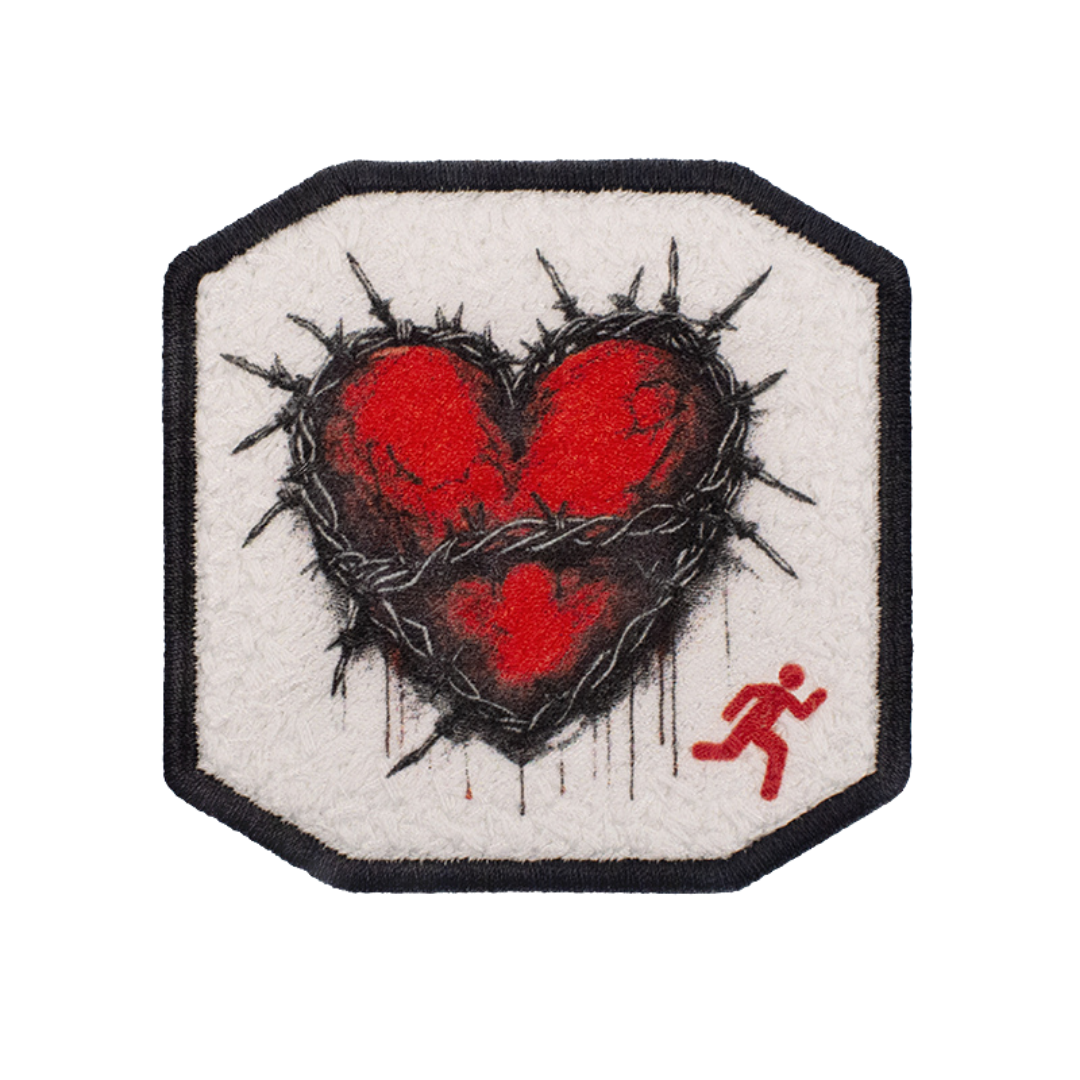 Patch Barbed Heart