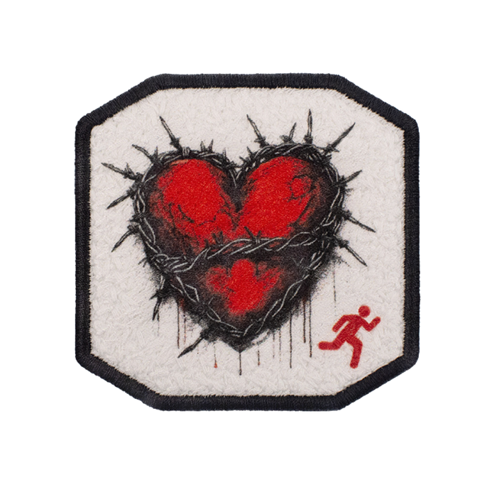 Patch Barbed Heart