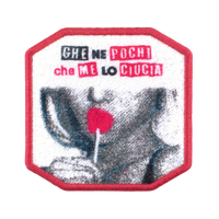 Patch ricamata Patch Velcro CIUCIA Ricamata