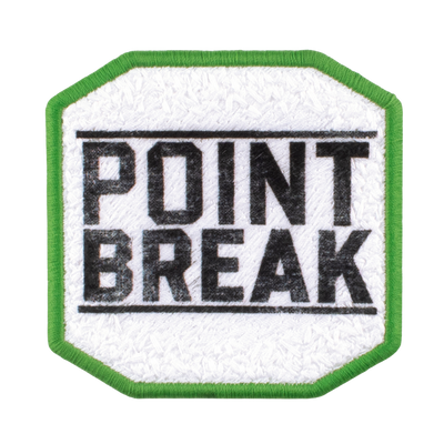 Patch ricamata Patch Velcro POINT BREAK Ricamata — velcro intercambiabile