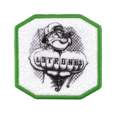 Patch ricamata Patch Velcro POPEYE Ricamata — velcro intercambiabile