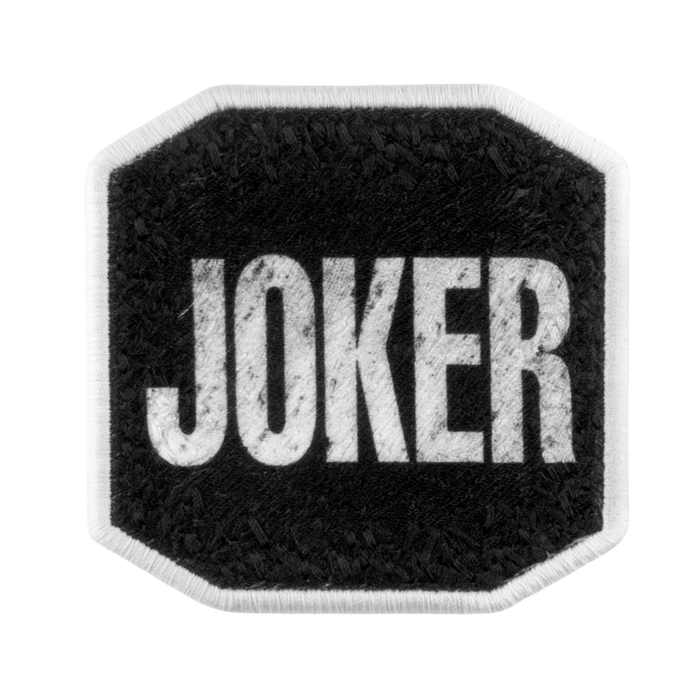 Patch Velcro JOCKER Ricamata