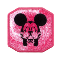 Patch ricamata Patch Velcro MICKEY MOUSE Ricamata